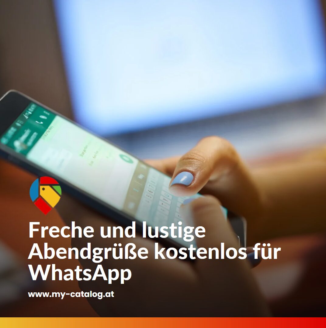 Freche und lustige Abendgrüße kostenlos für WhatsApp