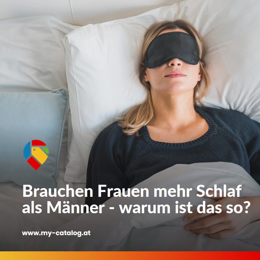 Brauchen Frauen mehr Schlaf als Männer - warum ist das so?