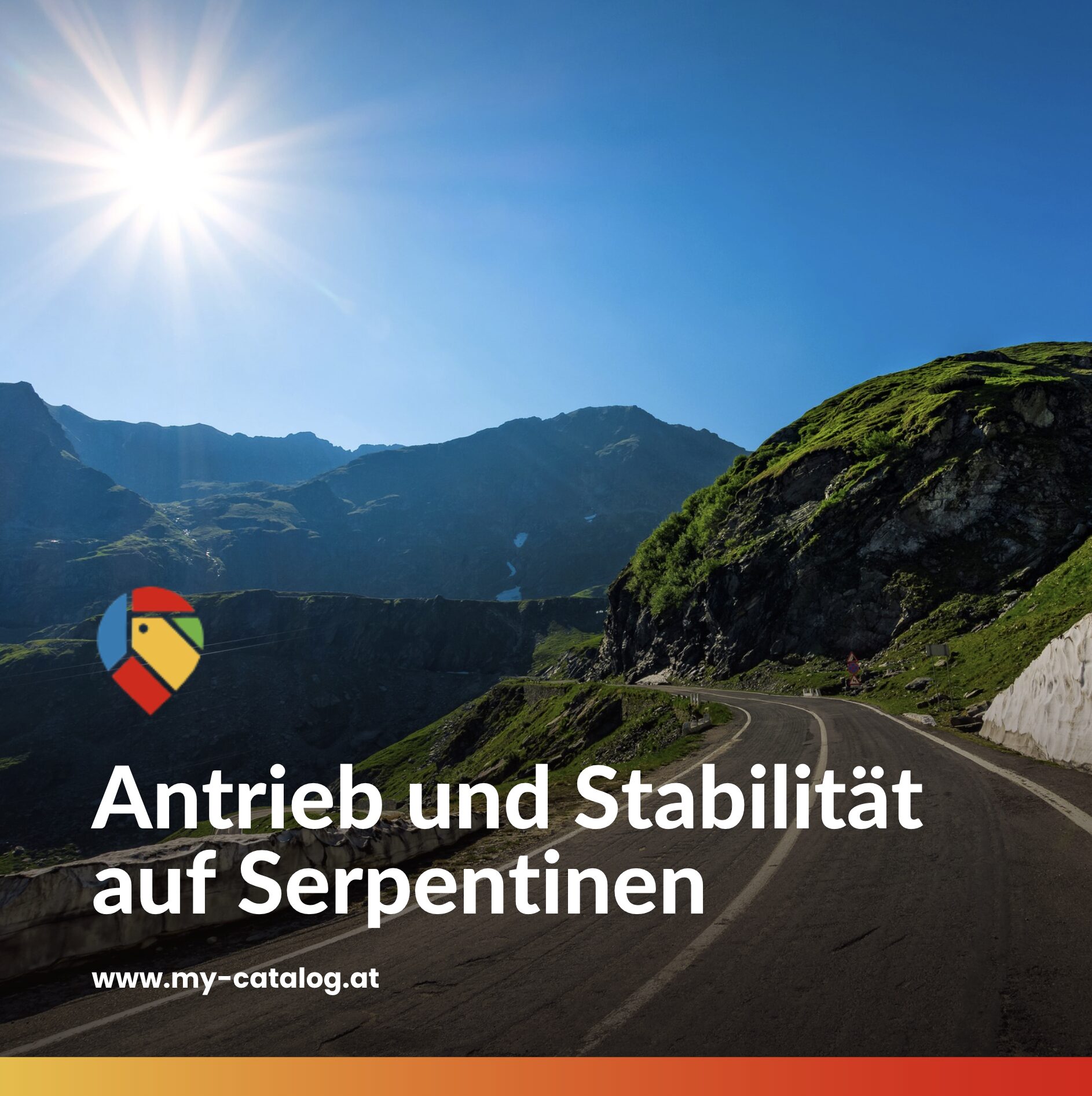 Antrieb und Stabilität auf Serpentinen
