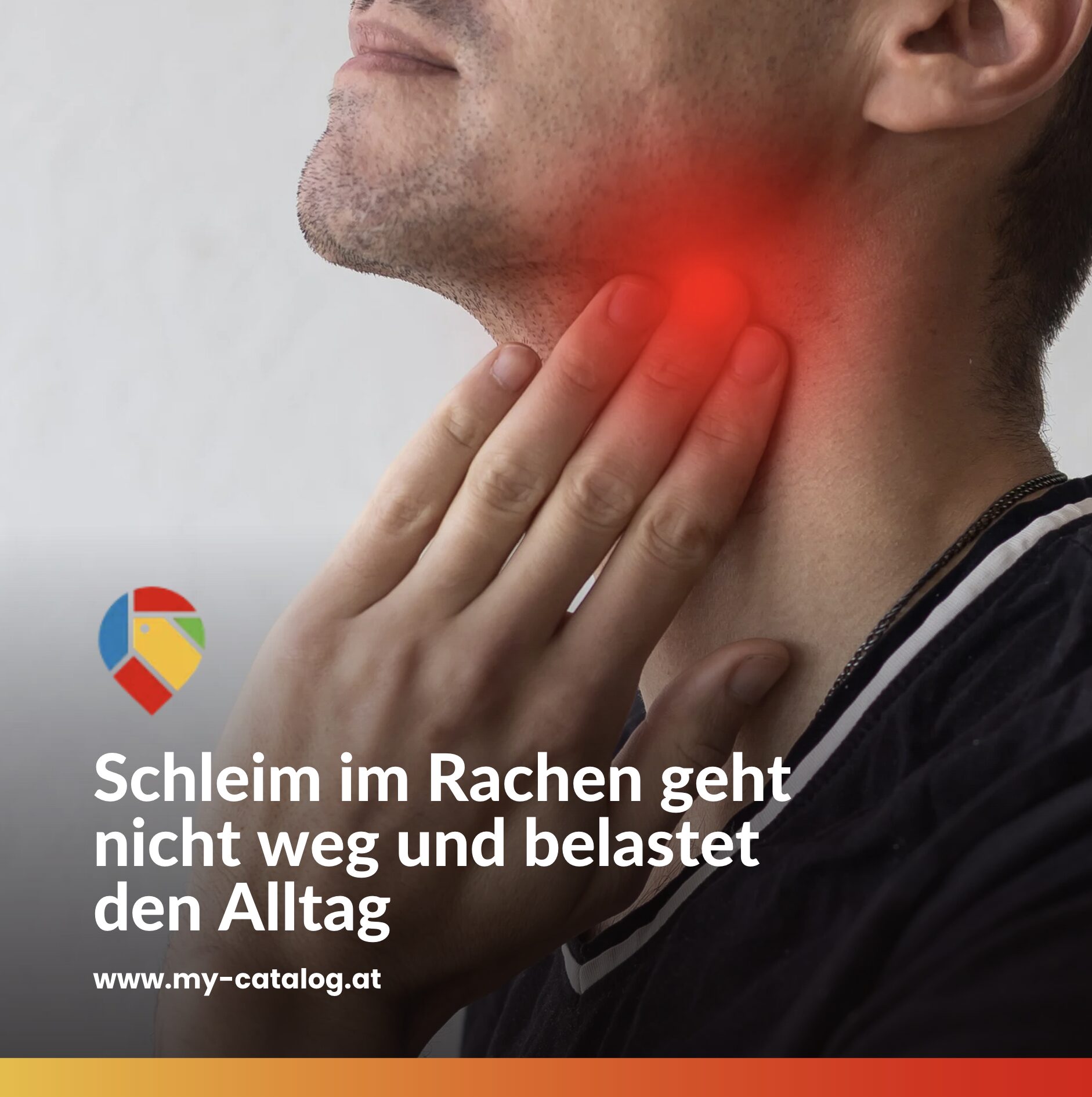 Schleim im Rachen geht nicht weg und belastet den Alltag Schleim im Rachen geht nicht weg und belastet den Alltag