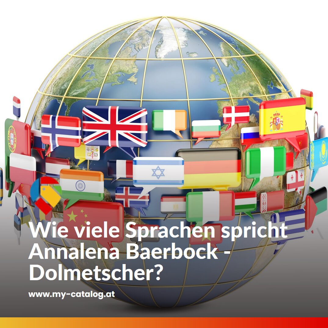 Wie viele Sprachen spricht Annalena Baerbock -Dolmetscher?