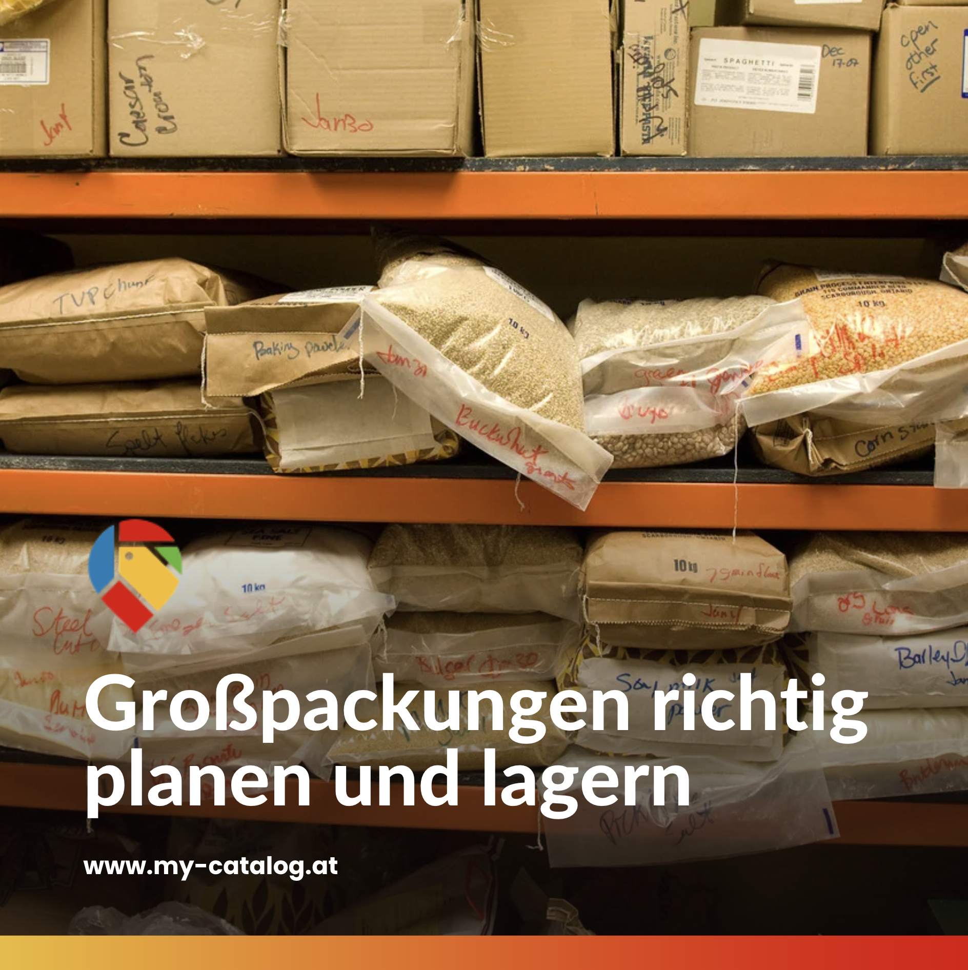 Großpackungen richtig planen und lagern